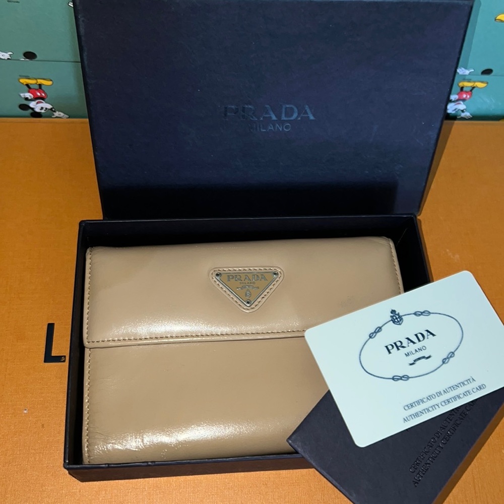 Authentic Prada wallet